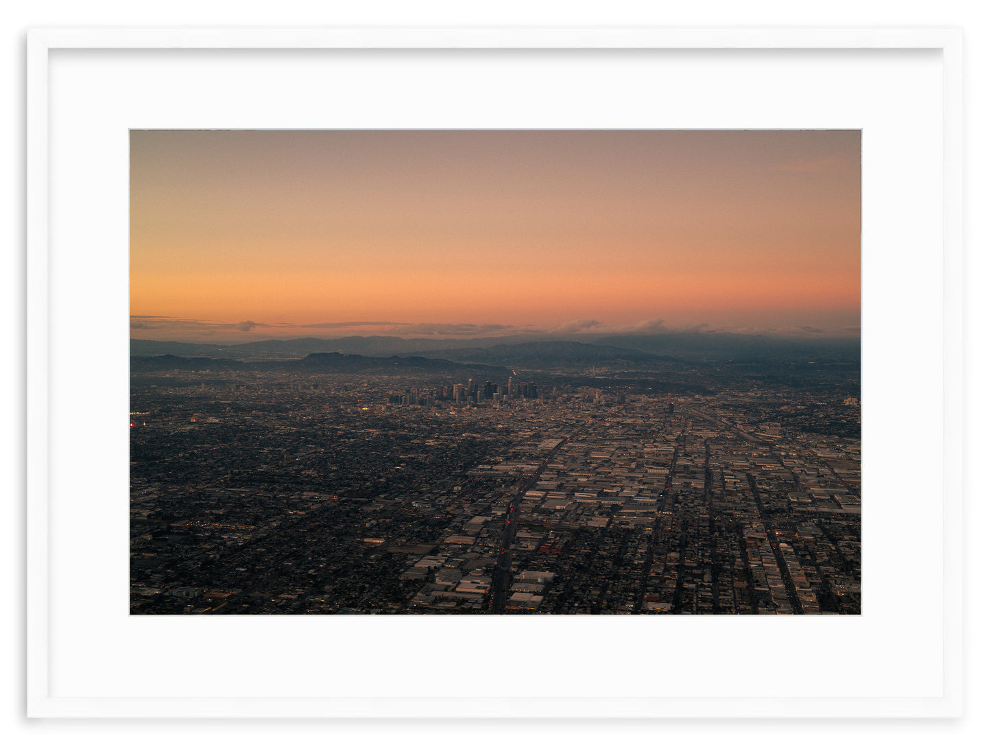FLYING OVER LA