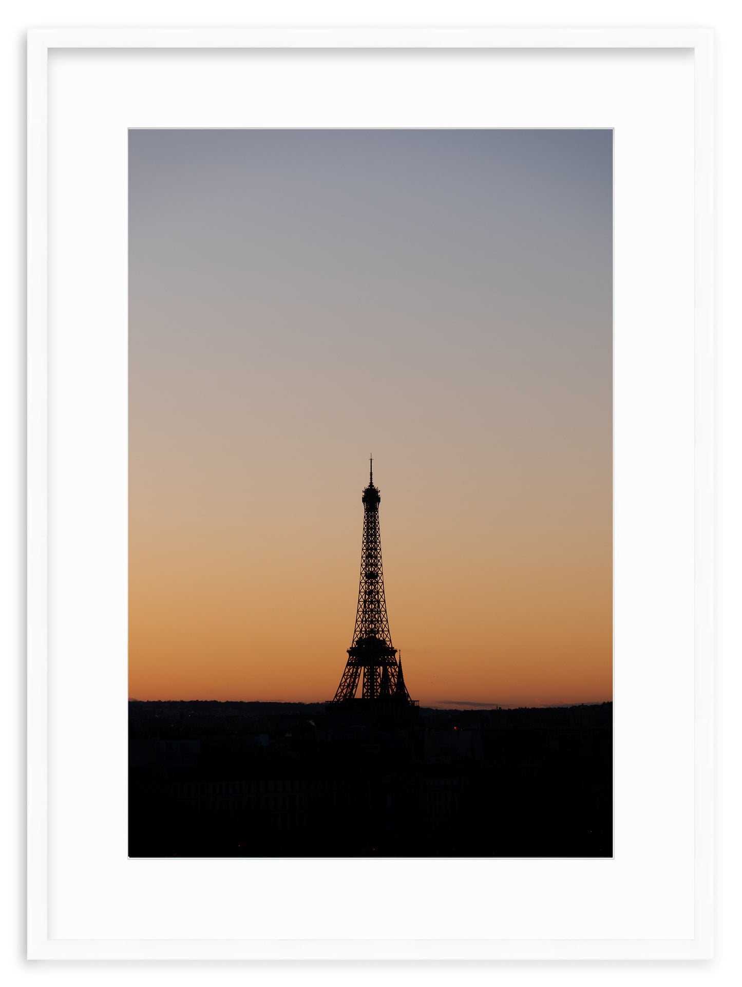 EIFFEL TOWER SUNSET