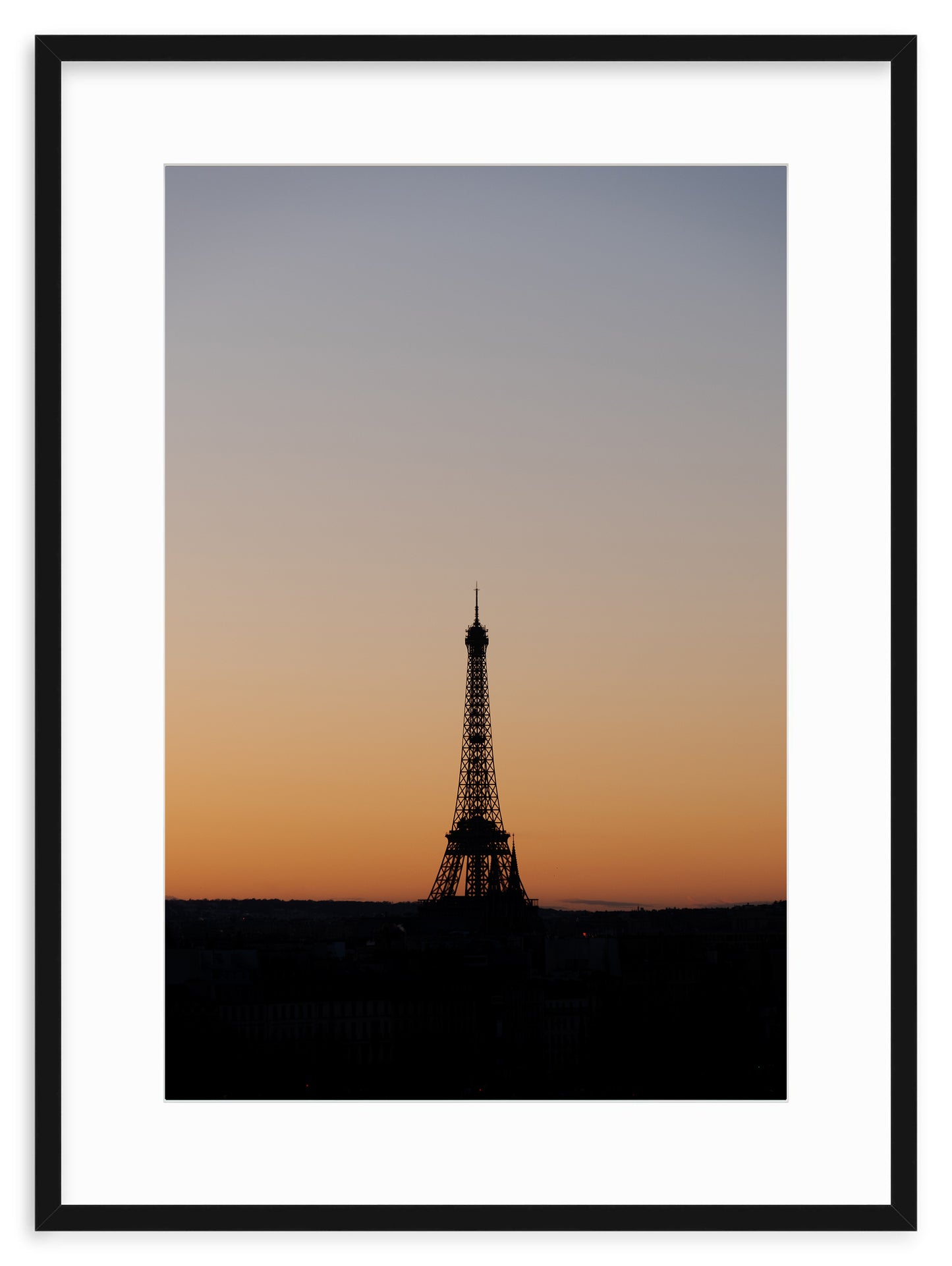 EIFFEL TOWER SUNSET