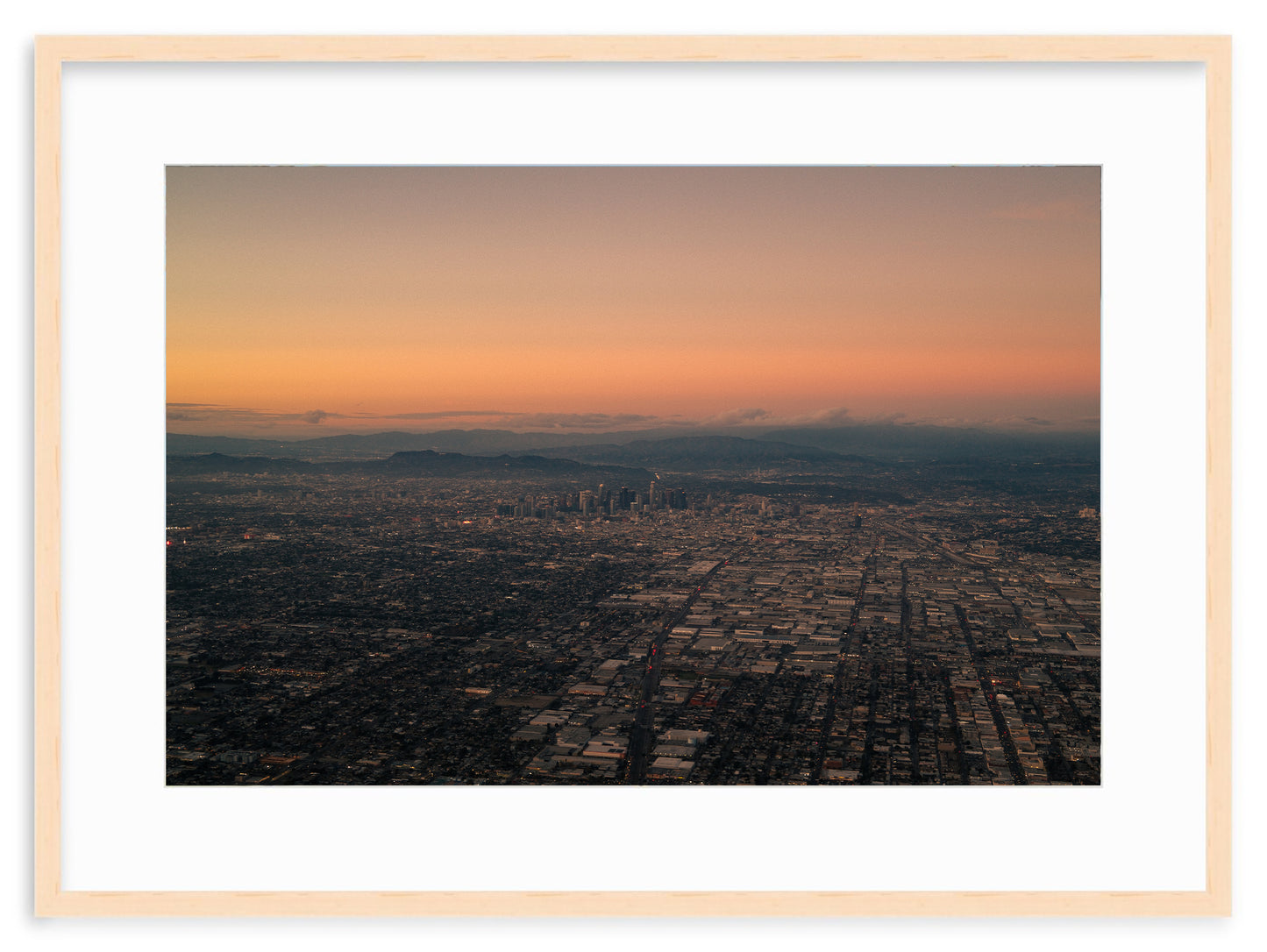FLYING OVER LA