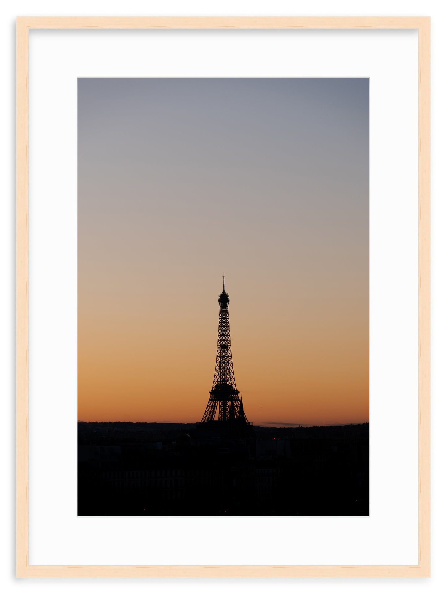 EIFFEL TOWER SUNSET
