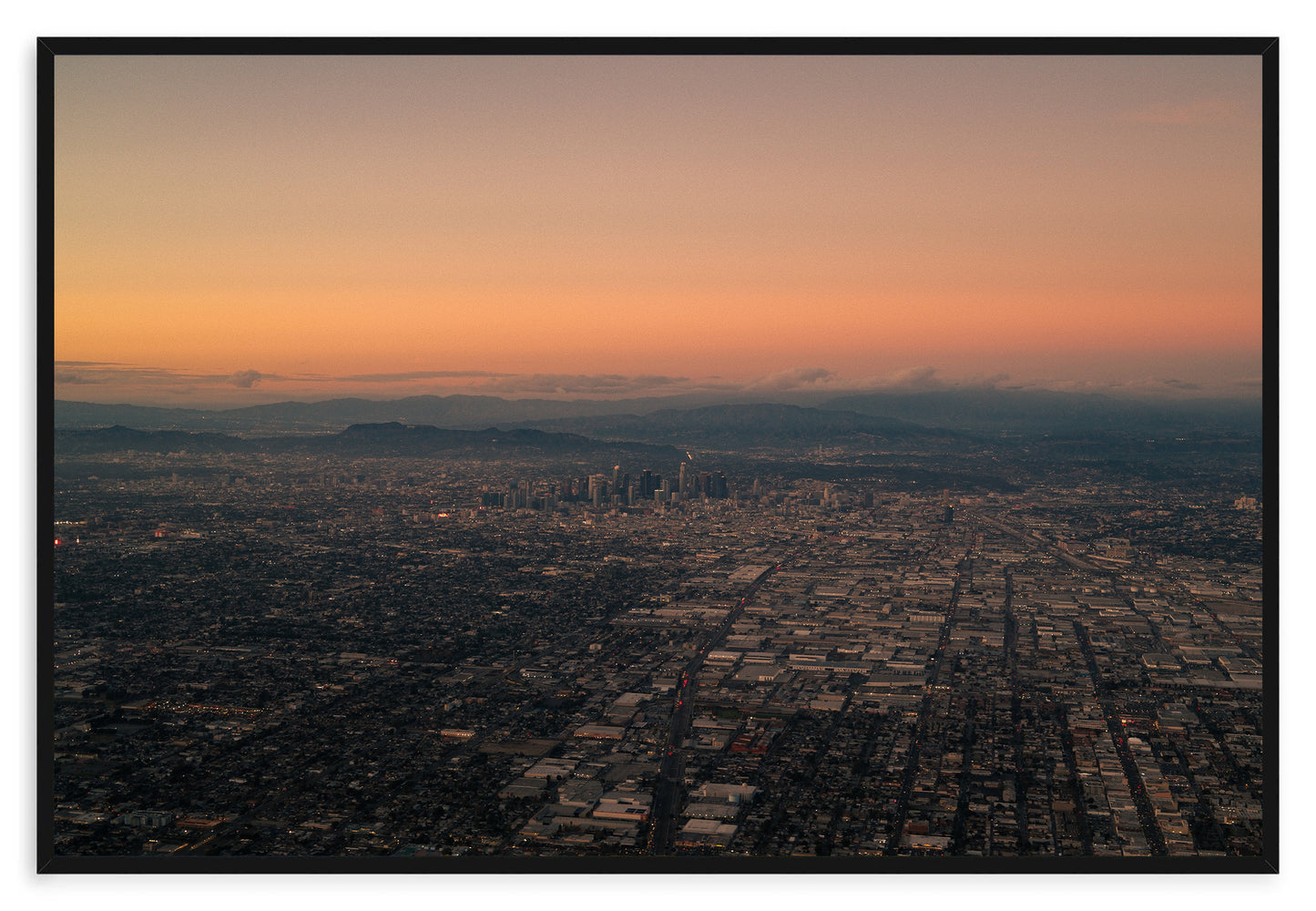 FLYING OVER LA