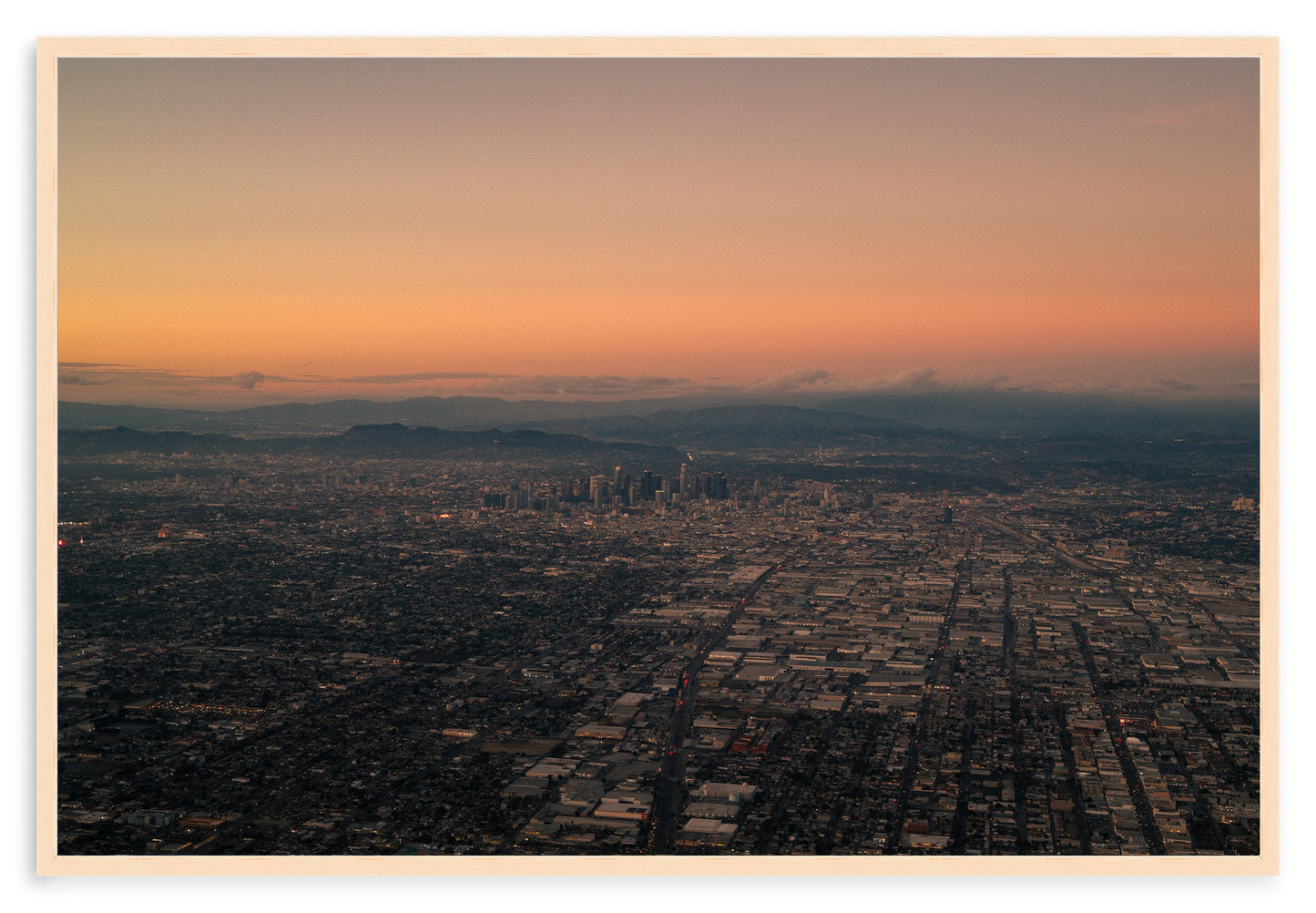FLYING OVER LA