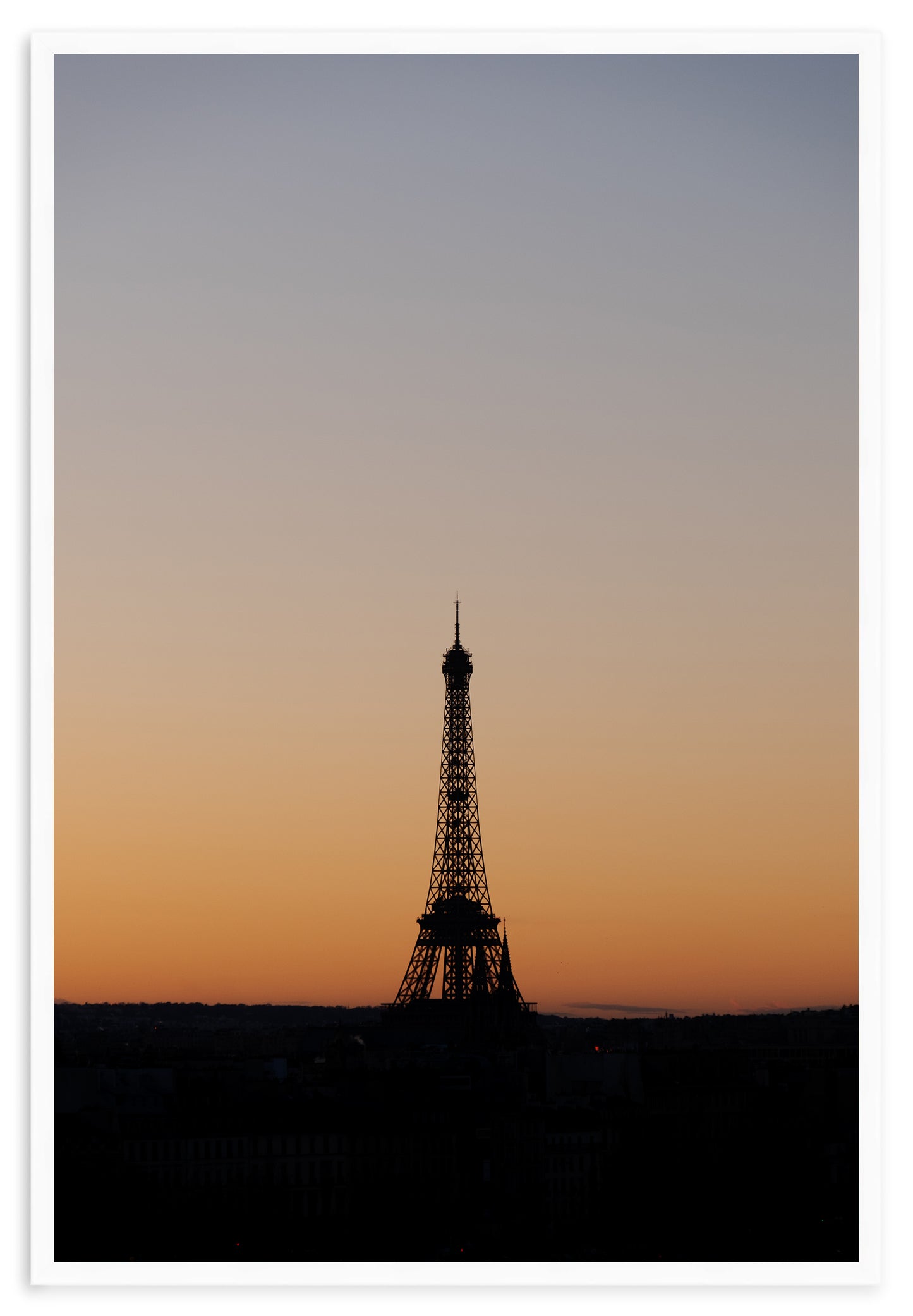 EIFFEL TOWER SUNSET