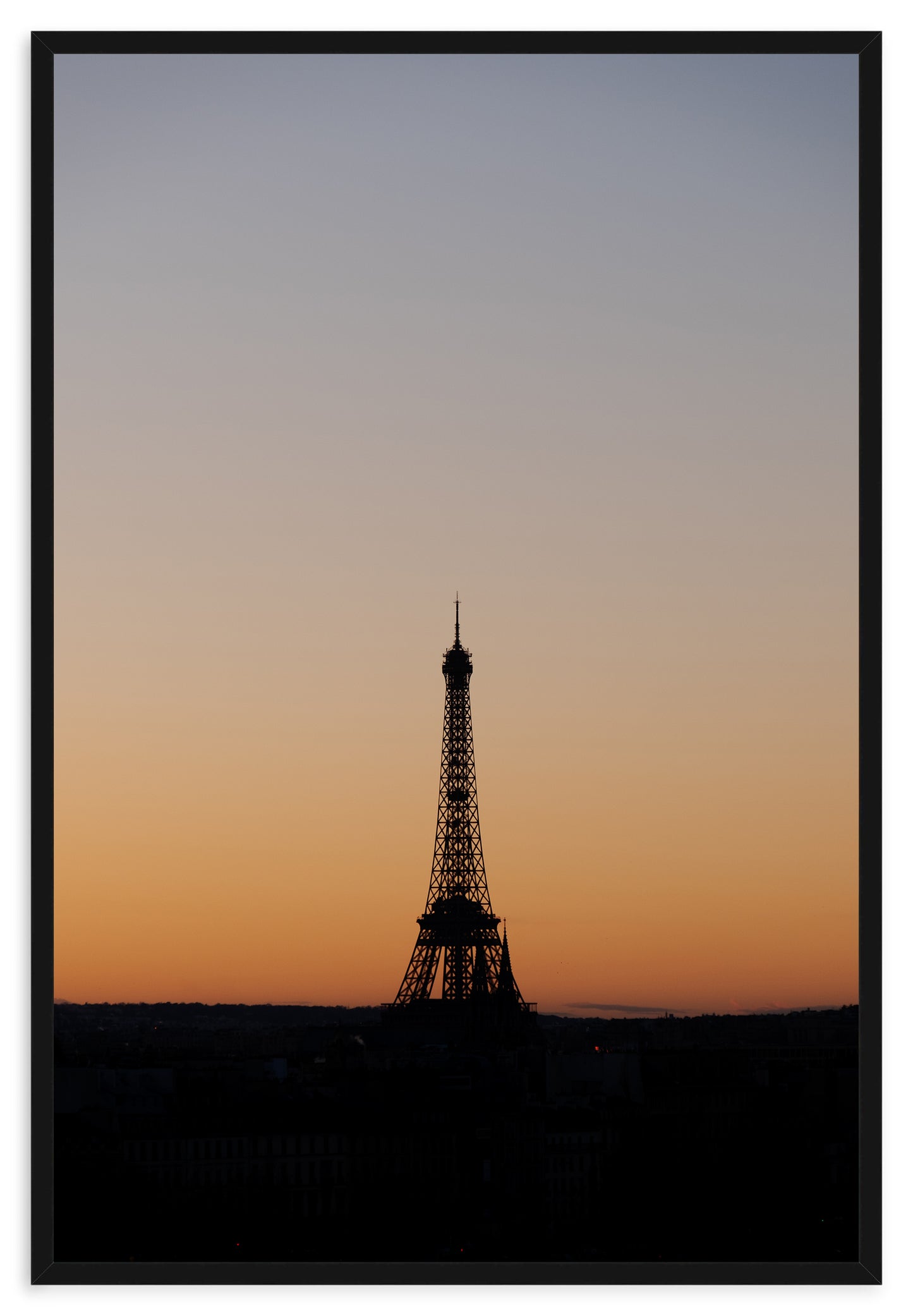 EIFFEL TOWER SUNSET
