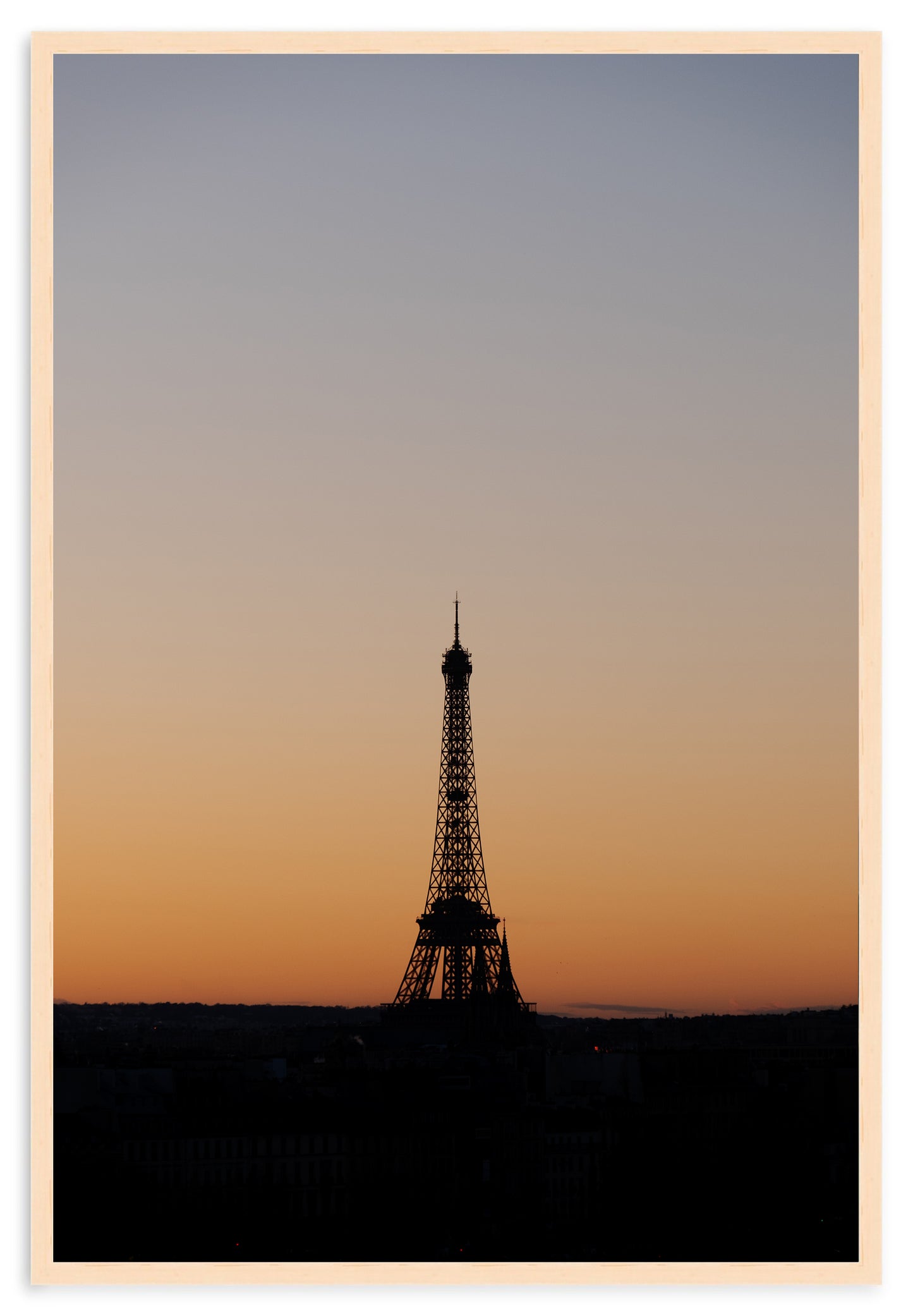 EIFFEL TOWER SUNSET