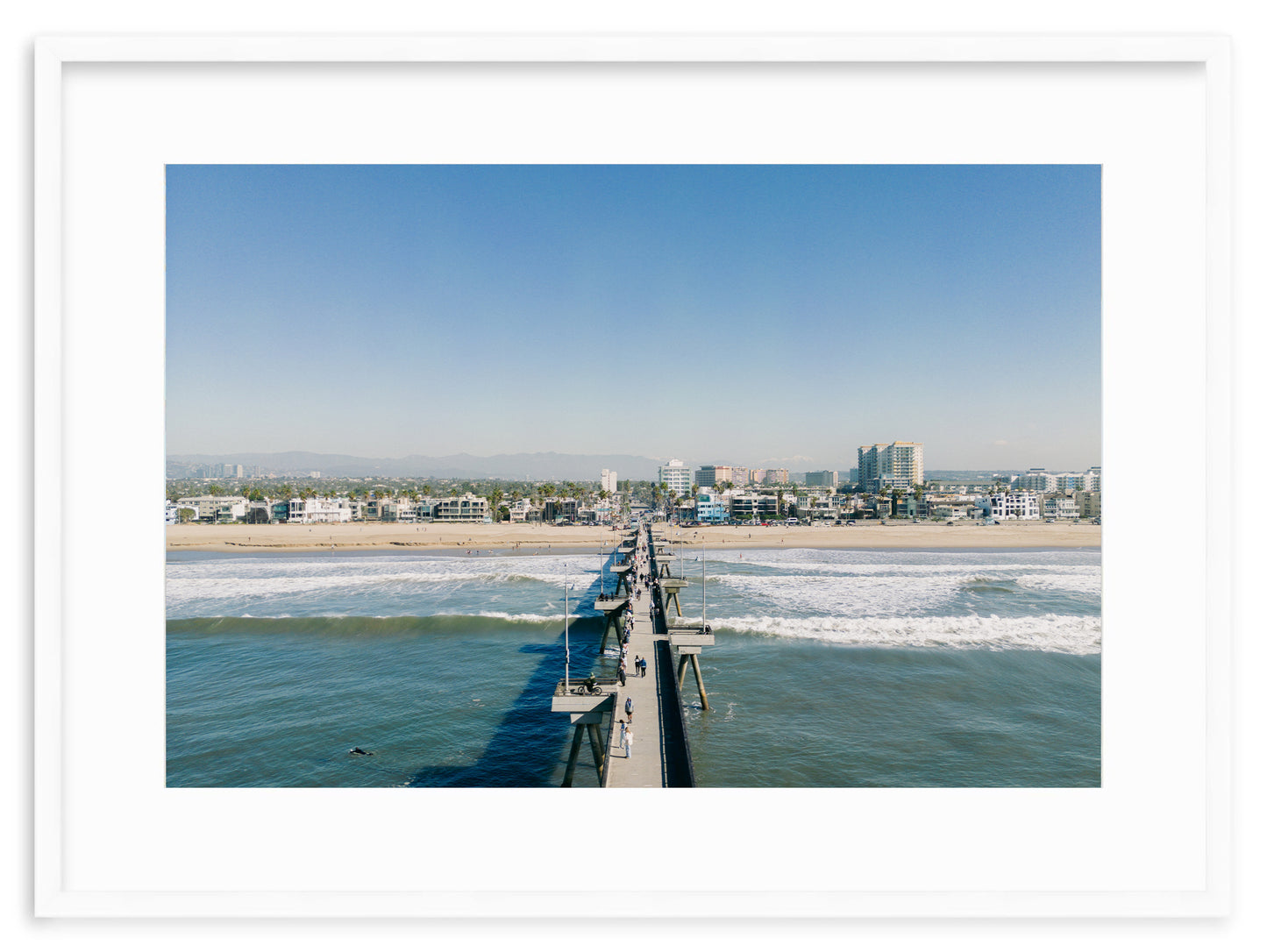 VENICE PIER FROM ABOVE