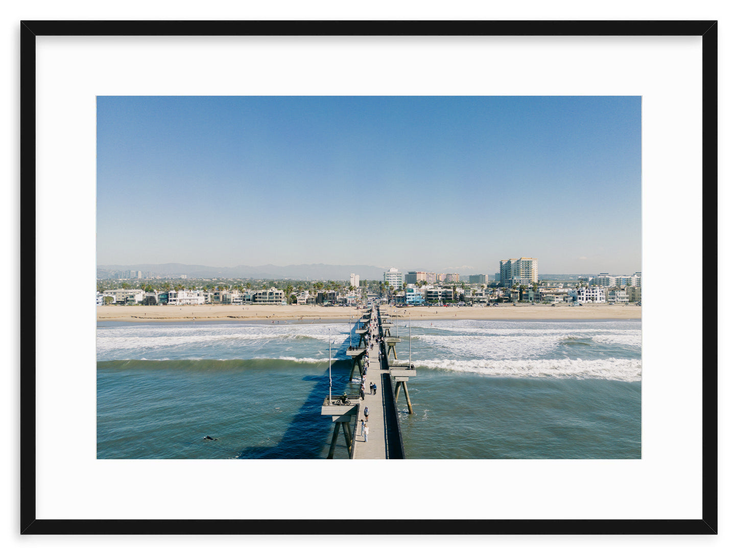 VENICE PIER FROM ABOVE