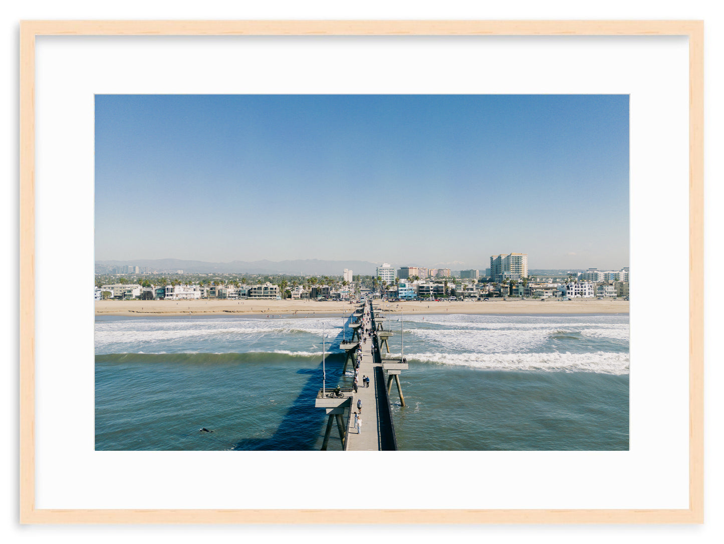 VENICE PIER FROM ABOVE