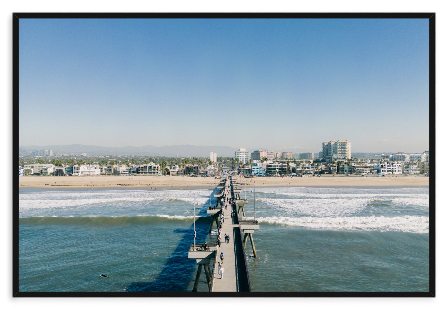 VENICE PIER FROM ABOVE