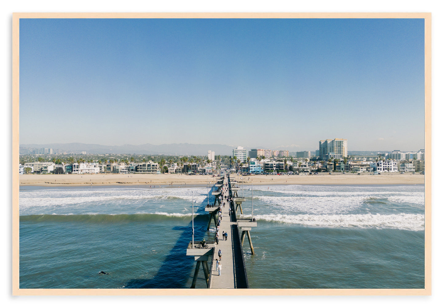 VENICE PIER FROM ABOVE