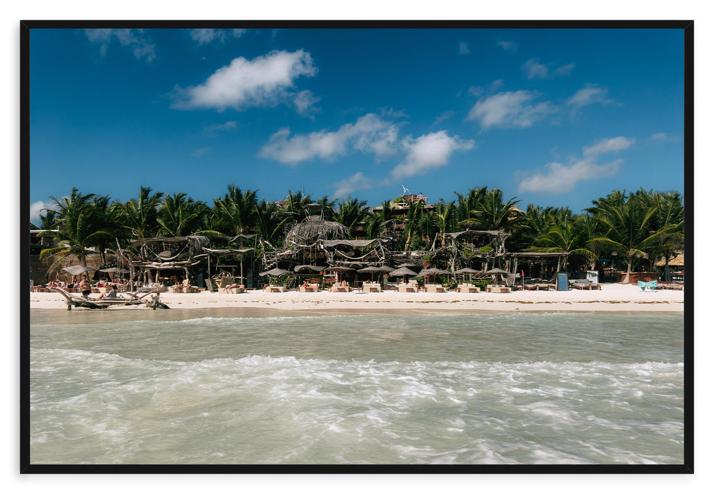 SWIMMING IN TULUM