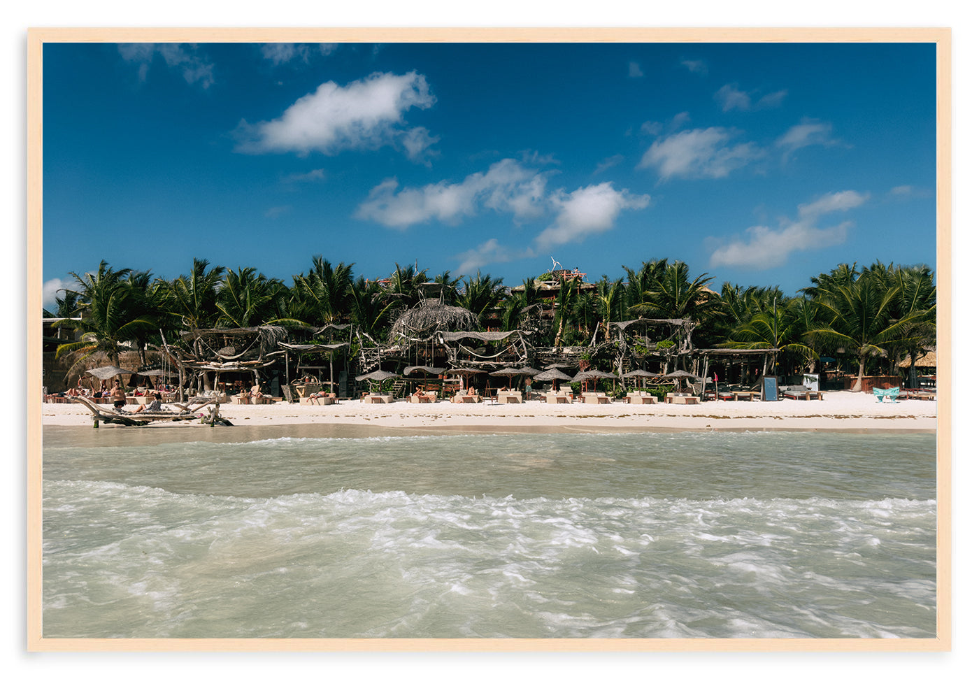 SWIMMING IN TULUM