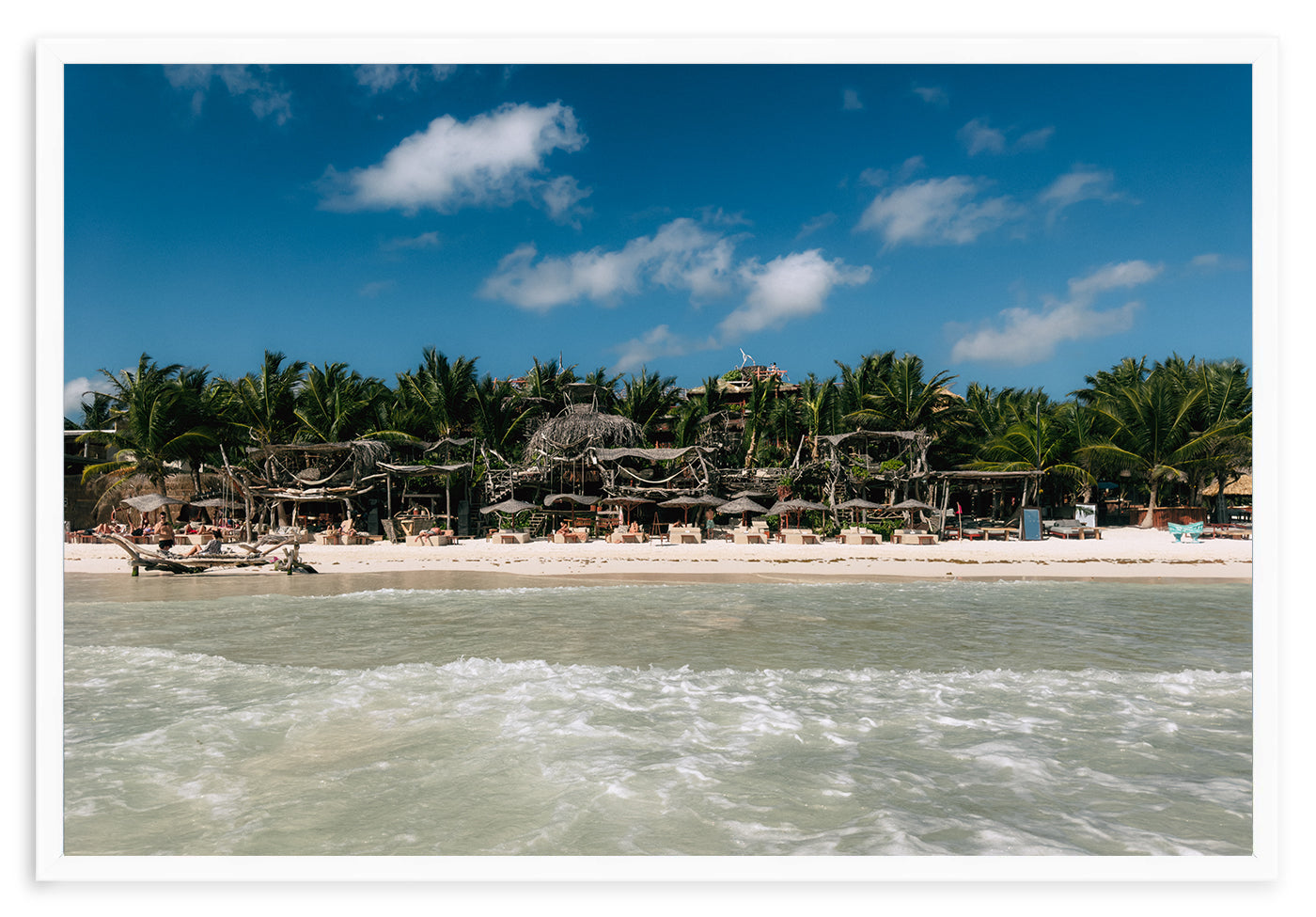 SWIMMING IN TULUM