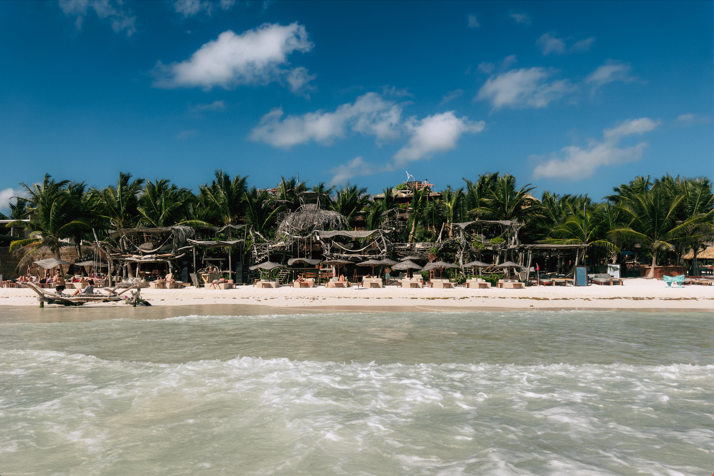 SWIMMING IN TULUM