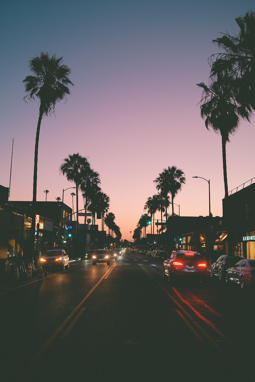 ABBOT KINNEY SUNSET